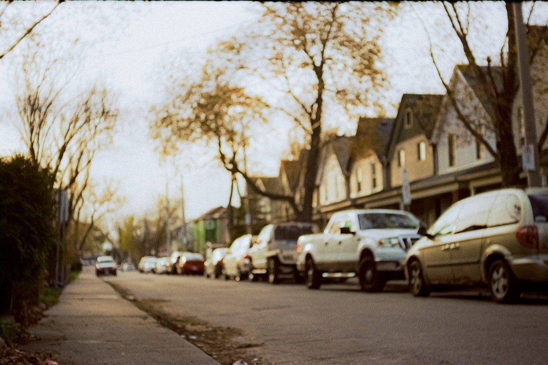 quiet residential street